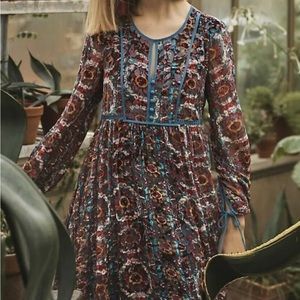 Floreat Size Small Anthropologie Dress